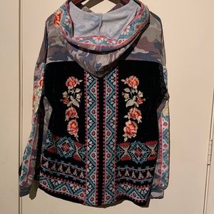 Savanna Jane camouflage hoodie
